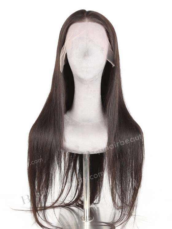 In Stock Indian Remy Hair 28" Straight Natural Color HD Lace Front Wig LLF-01023